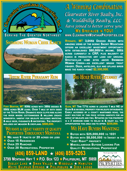 February 2008 Clearwater Montana Properties
									<br>
									Page 04
									&nbsp;&nbsp;&diams;&nbsp;&nbsp;
									7&frac14;"W x 9&frac34;"H<br>
									80# Text Gloss